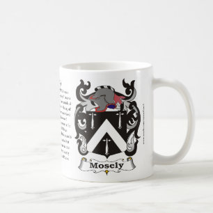 Mosley Family Coat of Arms Mug