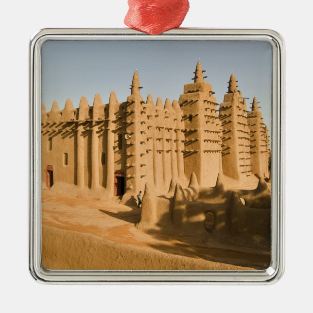 Mosque at Djenne, a classic example of Metal Tree Decoration (Front)