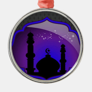 Mosque Design Metal Tree Decoration