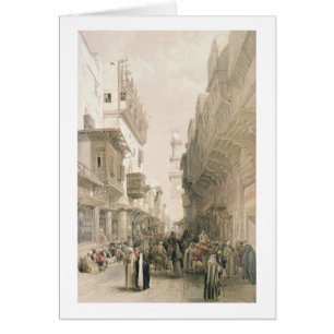 Mosque El Mooristan, Cairo, from "Egypt and Nubia"