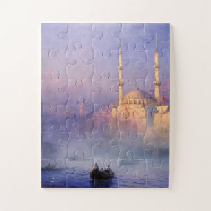 Mosque Fine Art Large Piece Easy-Grip Accessible  Jigsaw Puzzle