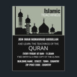 Mosque Silhouette, Islamic Teaching Advertising Flyer<br><div class="desc">Mosque Silhouette,  Islamic Teaching Advertising Flyers By The Business Card Store.</div>