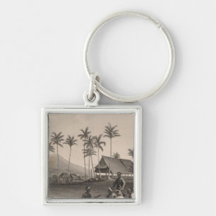 Mosque, Sooloo, Philippines Key Ring