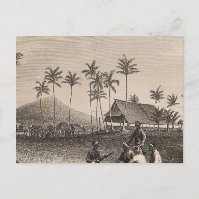 Mosque, Sooloo, Philippines Postcard (Front)