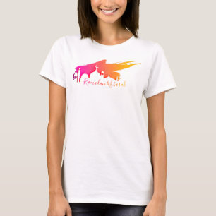 Mosque with Colourful Sky Ramadan Mubarak T-Shirt