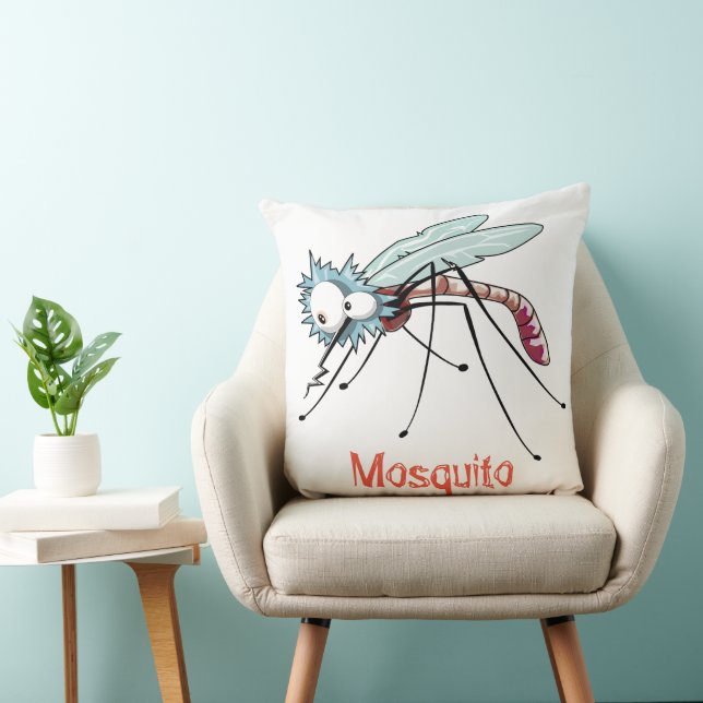 Mosquito cartoon cushion (Chair)