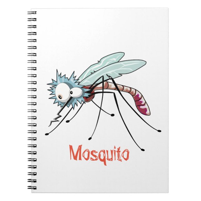 Mosquito cartoon notebook (Front)