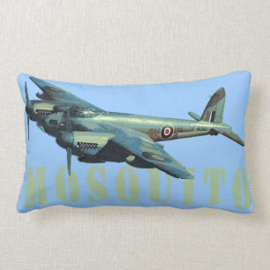Mosquito Fighter Bomber Lumbar Cushion