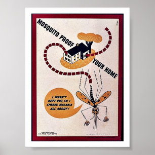 Mosquito Proff Your Home Poster