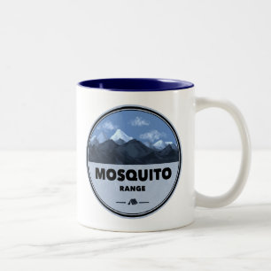 Mosquito Range Colorado Camping Two-Tone Coffee Mug
