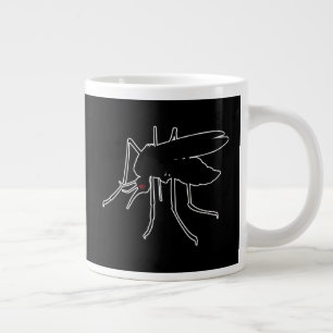 Mosquitos Mosquito Marvae – Entomology Geek Large Coffee Mug