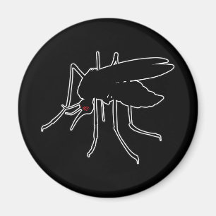 Mosquitos Mosquito Marvae – Entomology Geek Magnet