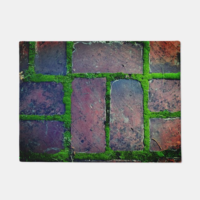 Moss and Brick Doormat (Front)