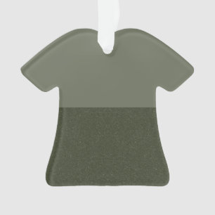 Moss Duo-Tone T-Shirt Ornament – Customisable