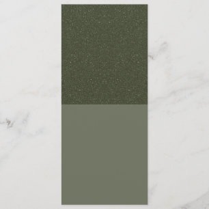 Moss Glitter Block Flat Program – Customisable
