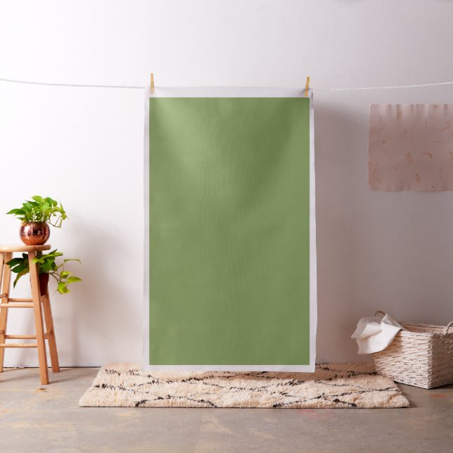 Moss Green Background Colour Decor Customise this Fabric (In Situ)