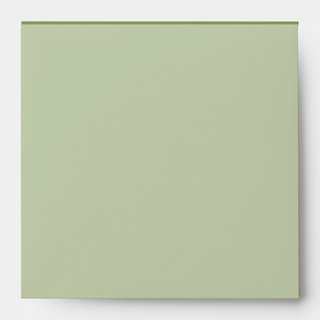 Moss Green Colour Customise this Envelopes (Front)