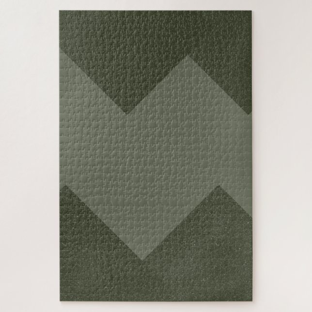 Moss Green Custom Jigsaw Puzzle (Vertical)