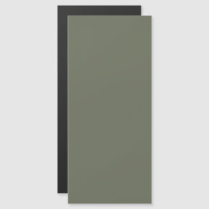 Moss Green Custom Magnetic Cards
