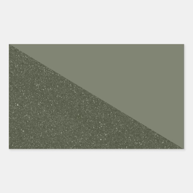 Moss Green Diagonal Texture Sticker (Front)