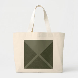 Moss Green Diagonal Tote Bag