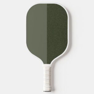 Moss Green Dual-Tone Pickleball Paddle – Customise