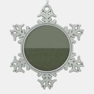 Moss Green Duo Horizontal Ornament – Customisable