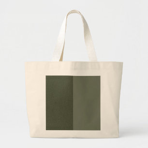 Moss Green Duo Minimal Tote – Customisable