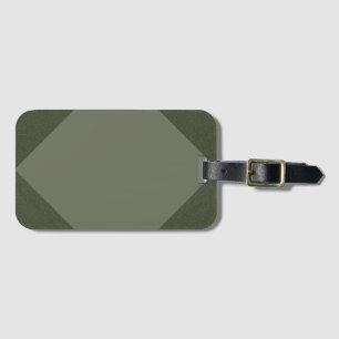 Moss Green Edge Block Tag