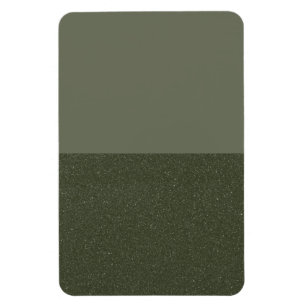 Moss Green Half Textured Custom Flexible Magnet