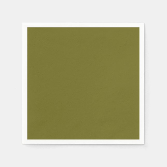 Moss Green Napkin (Front)