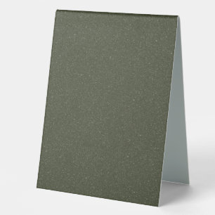 Moss Green Noise Effect Tent Sign – Editable