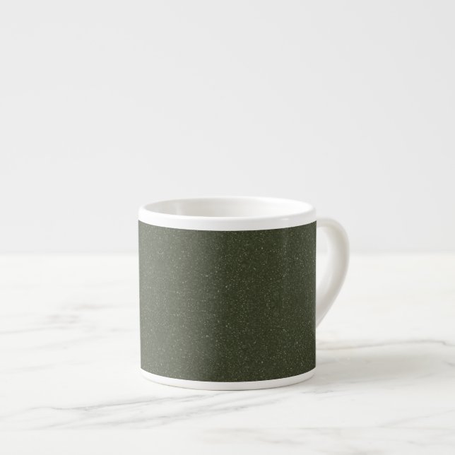 Moss Green Noise Texture Custom Speciality Mug (Front Right)