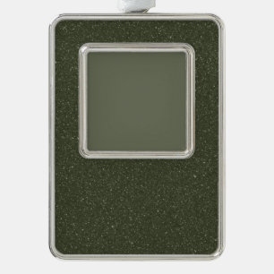 Moss Green Ornament with Photo Frame – Customise
