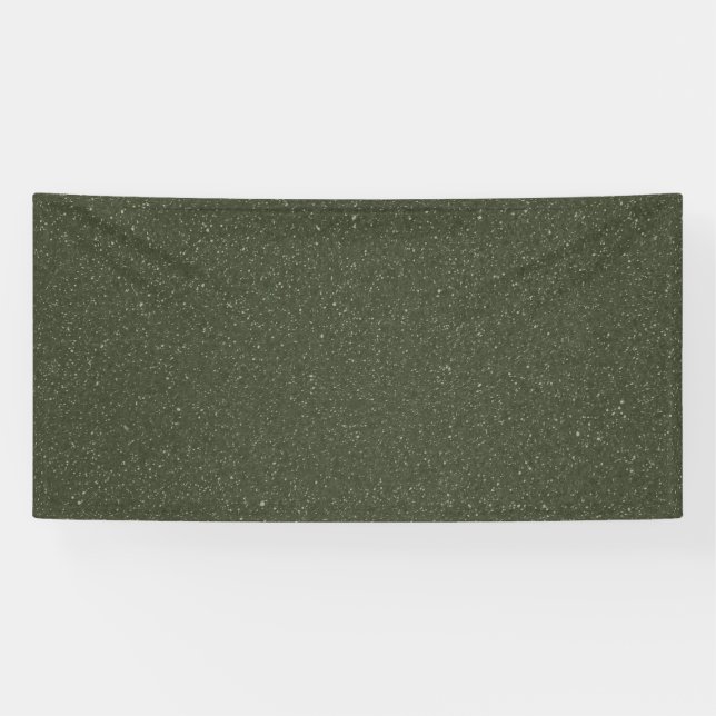 Moss Green Speckled Event Banner – Customisable (Horizontal)