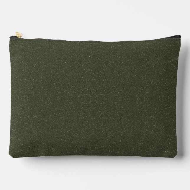 Moss Green Speckled Print Cut Sew Bag – Customise (Front)