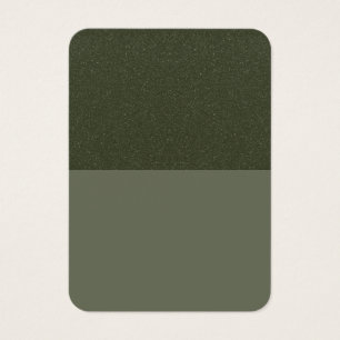 Moss Green Split Matte & Textured Cards (Custom)