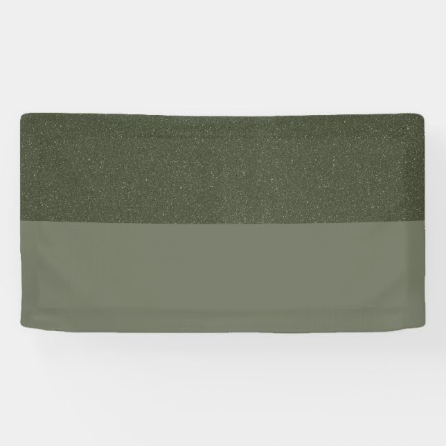 Moss Green Split Texture Event Banner (Horizontal)