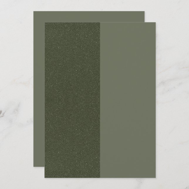 Moss Green Split Texture Flat Program – Customise (Front/Back)