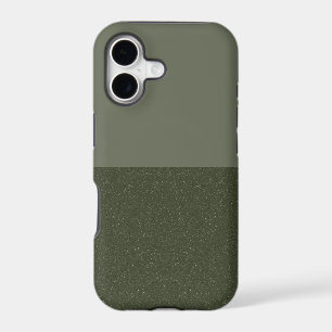 Moss Green Split Texture iPhone 11 Case - Custom