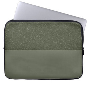 Moss Green Split Texture Laptop Sleeve – Customise