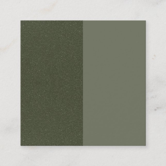 Moss Green Split Texture Referral Card – Customise (Front)