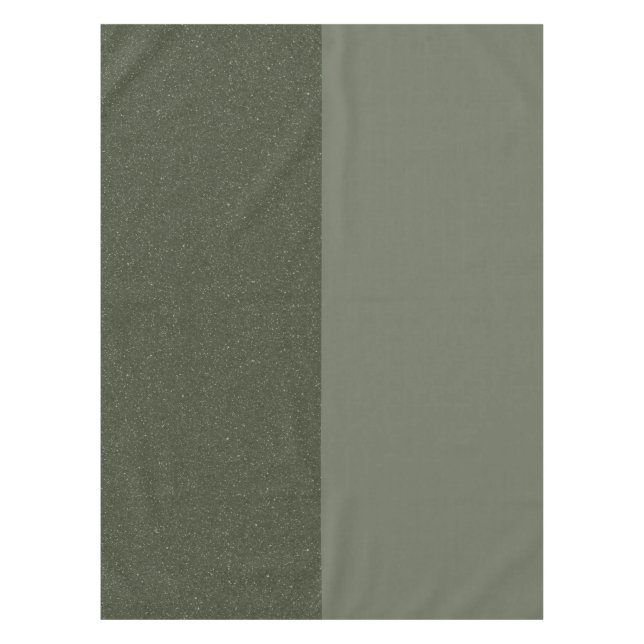 Moss Green Split Texture Tablecloth – Customisable (Front)