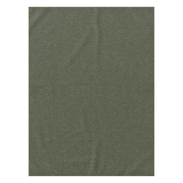 Moss Green Tablecloth with Subtle Noise Texture (Front)