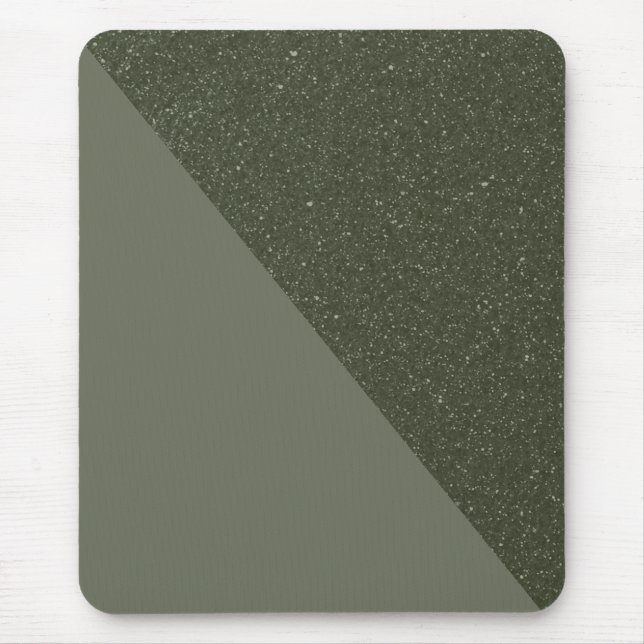 Moss Green Textured Custom Mousepad (Front)