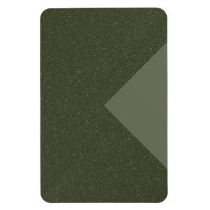 Moss Green Triangle Accent Magnet – Customisable