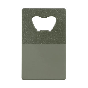Moss Green Two-Tone Bottle Opener – Customisable