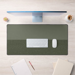 Moss Green Two-Tone Desk Mat – Customisable