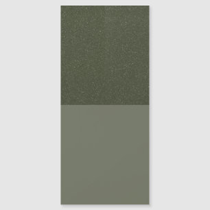 Moss Green Two-Tone Magnetic Card – Customisable