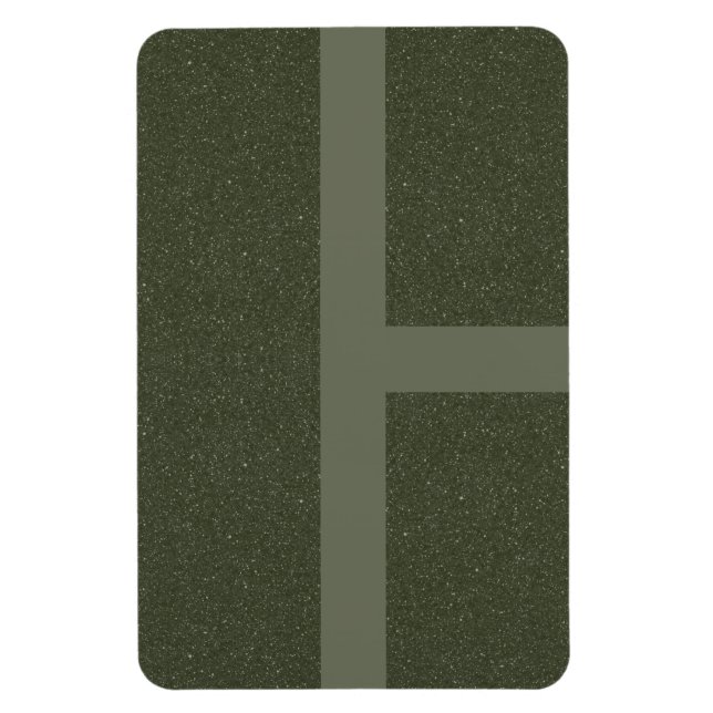 Moss Grid Pattern Custom Magnet – Customisable (Vertical)